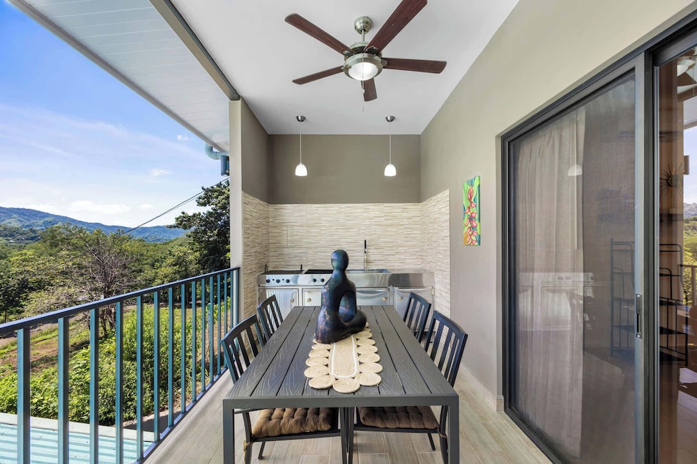 Modern Home with Lush Mountain Views and Spectacular Shaded Terrace in Private Gated Community