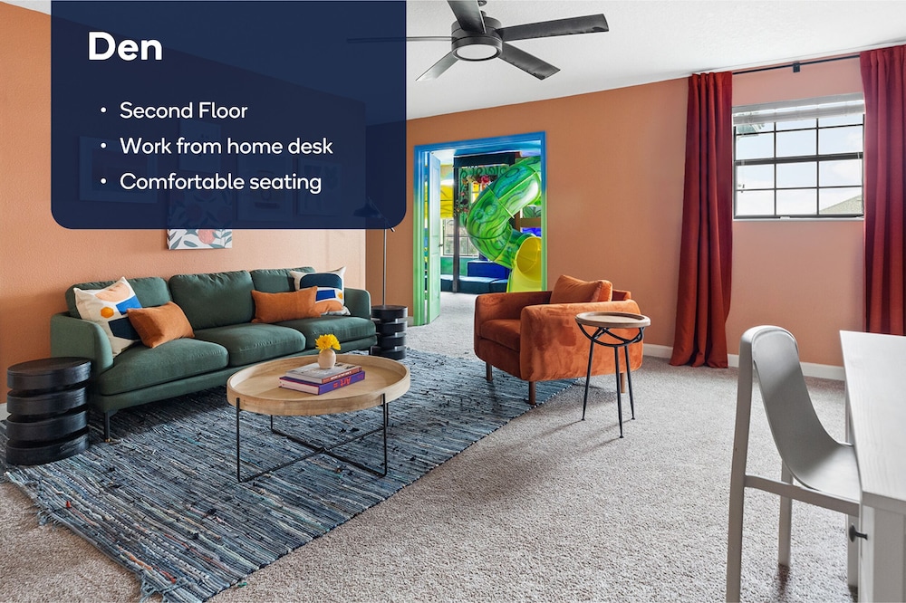 Orlando Resort Retreat Fun-filled Family Haven 5 Bedroom Home
