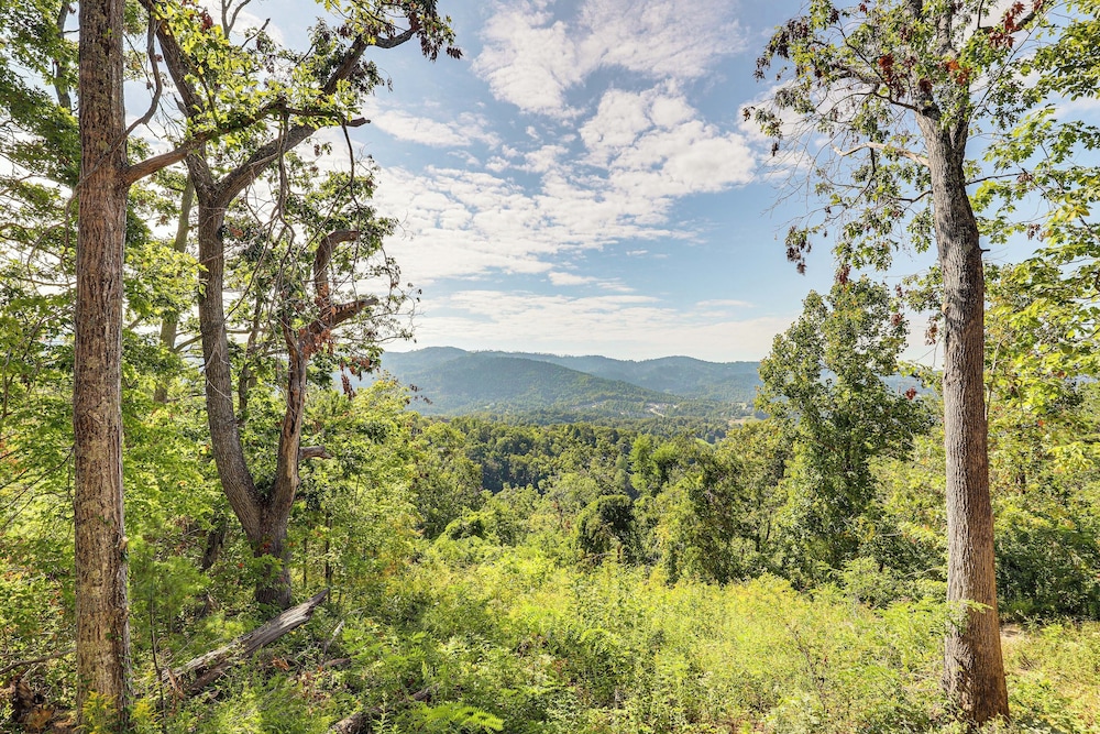 12 Mi to Asheville: Mtn-view Gem in Weaverville