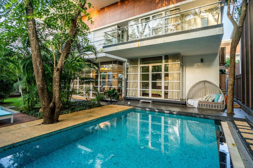 4bhk w Pool 10 min to Baga Beach Villa Dahlia