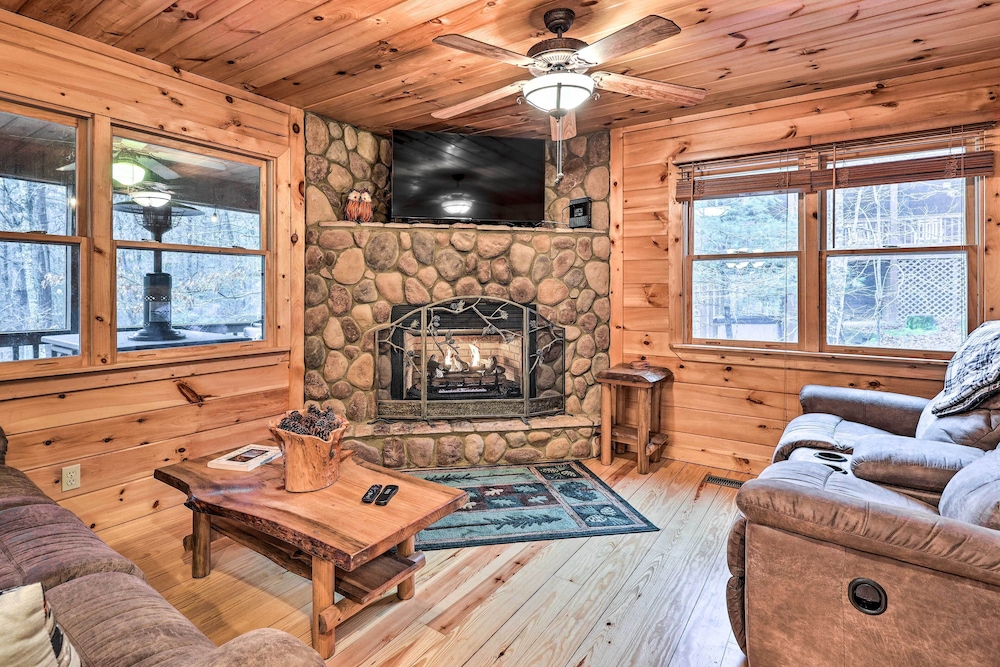 Pet-friendly Blue Ridge Vacation Rental Cabin view 2