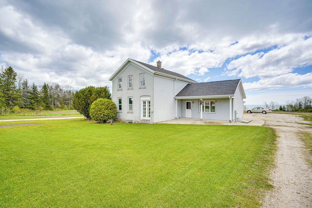 Waterfront Lake Michigan Home on 15 Acres!