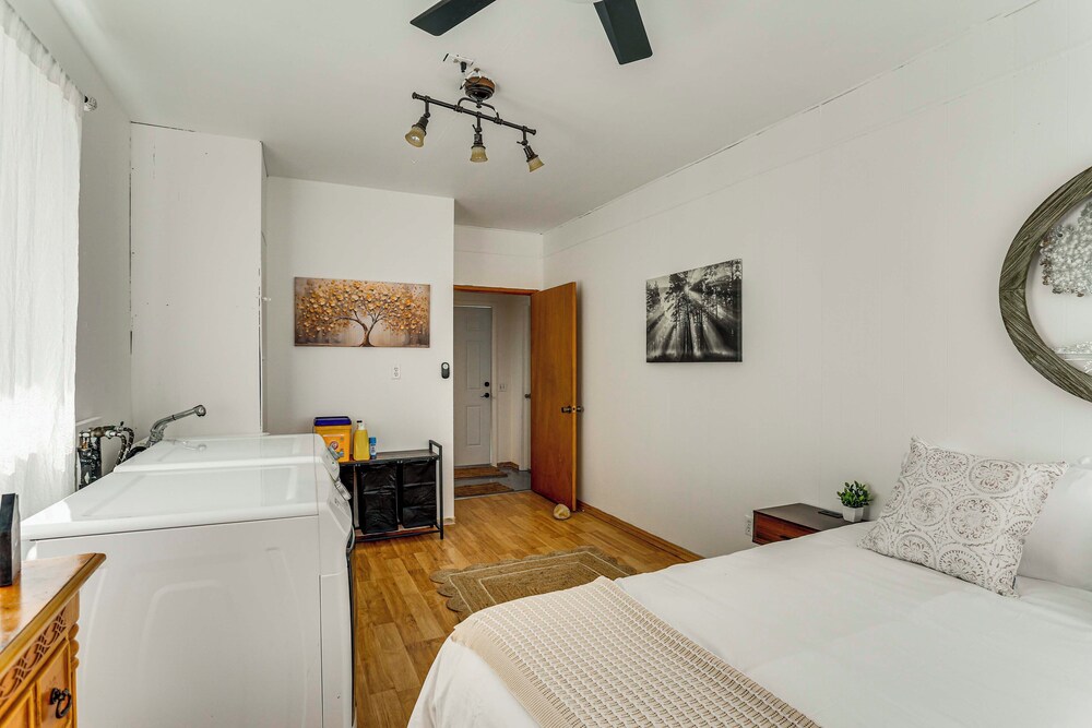 Scenic Riverfront Escape w/ Sauna in Junction City