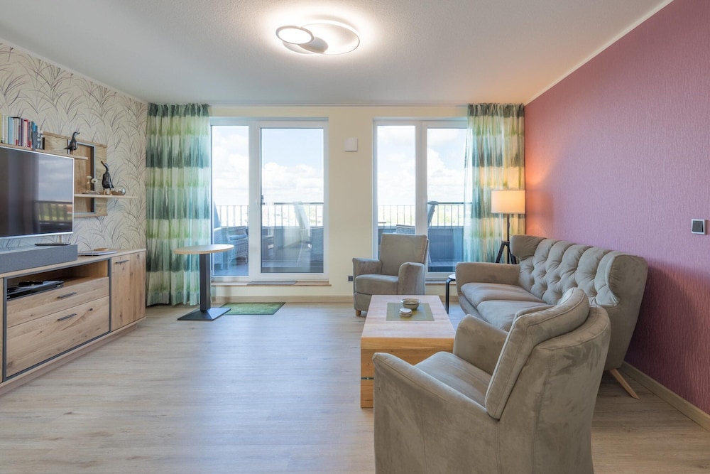 Penthouse am Nordstrand auf dem Deich