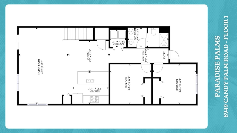Paradise Palms Resort 5 Bedroom Townhome 5 Home