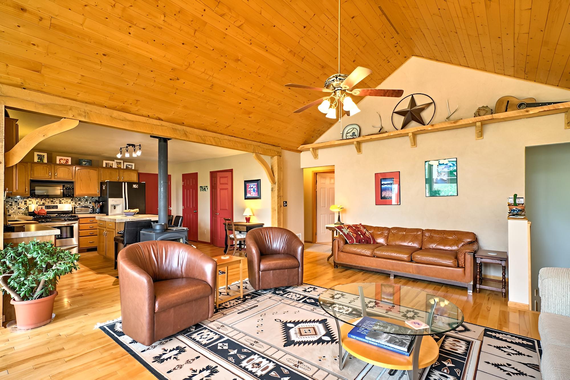 Serene Mtn Home W/decks: Hike, Bike, & Raft Nearby view 3