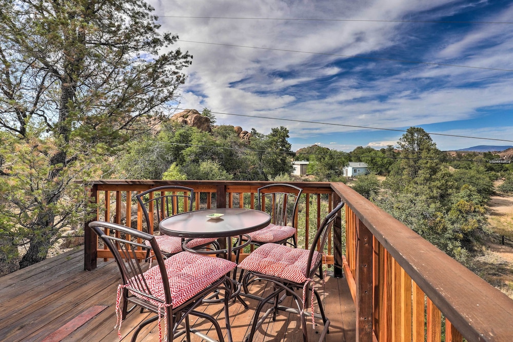 Walk to Watson Lake: Private Prescott Home!