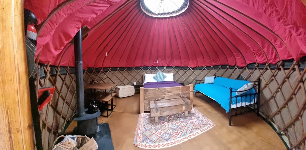 Charming Yurt in Kelburn Estate Near Largs view 2