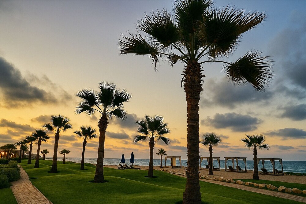 Relax in This Modern Chalet in Port Said With Stunning Views
