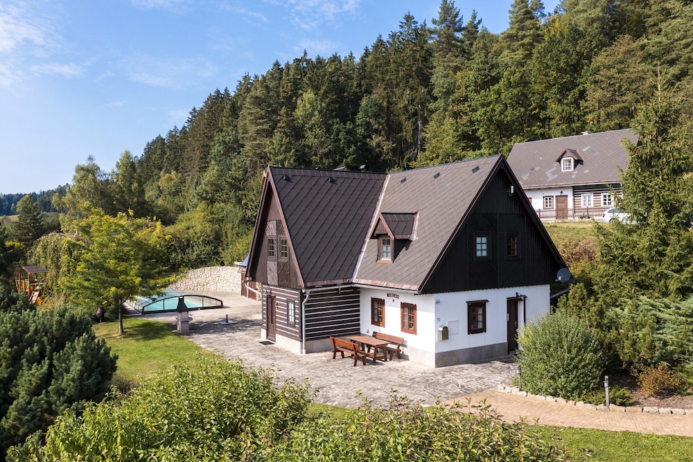 Villa in Czechia With Heated Pool & Mountain Views