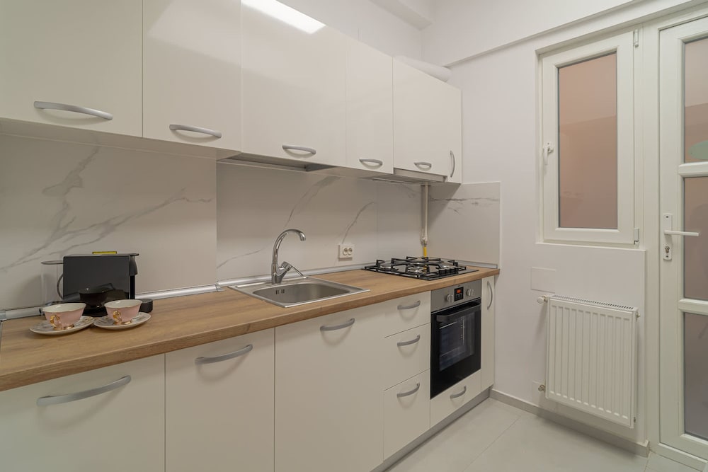 Charming 2BR Apartment - Steps to Romanian Athenaeum