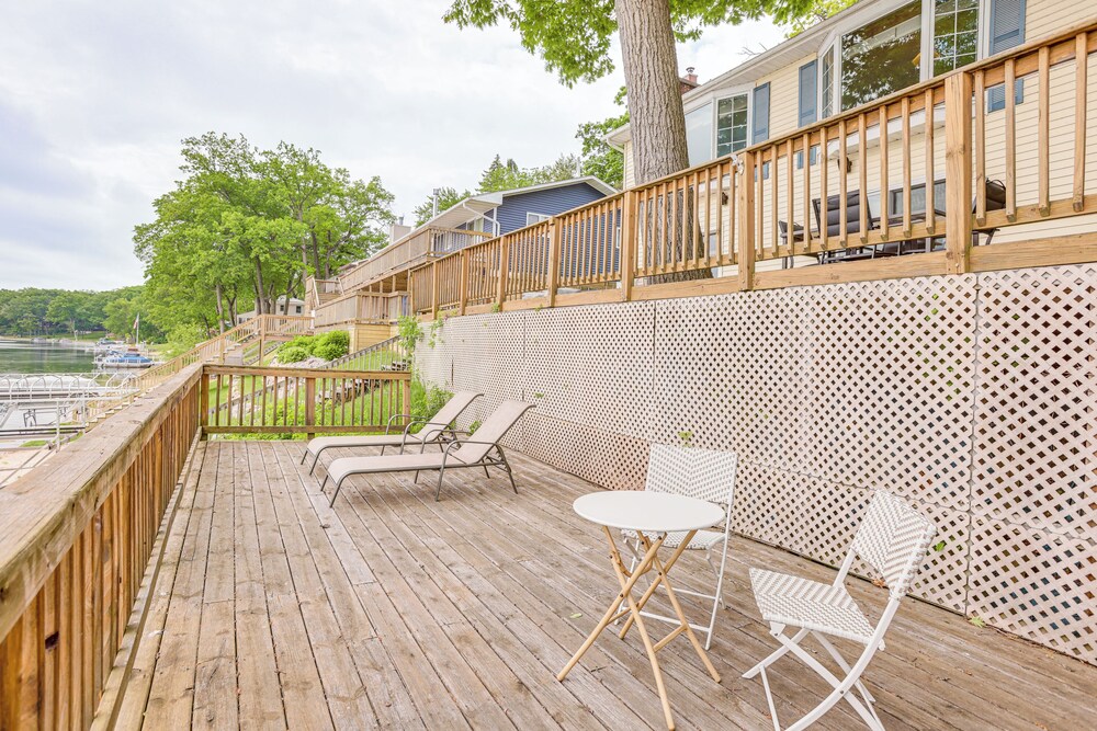 Dock + Views: Scenic Lakefront Escape in Harrison