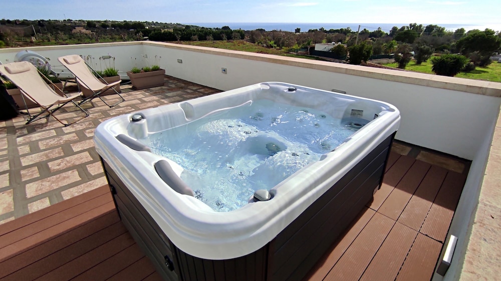 Villa Marvista - Fico D India Con Vasca Idromassaggio E Vista Mare view 3