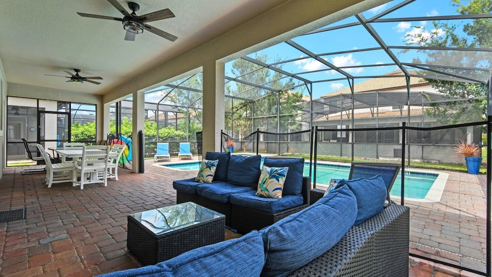 Huge Home With Game Room & Theater Near Disney 1429