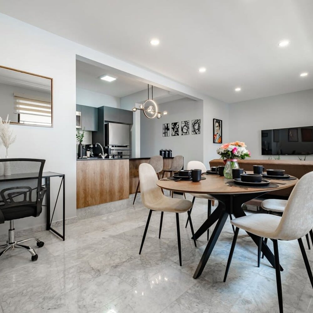 Amazing 2BR Apt in Roma Norte - Yoga Room