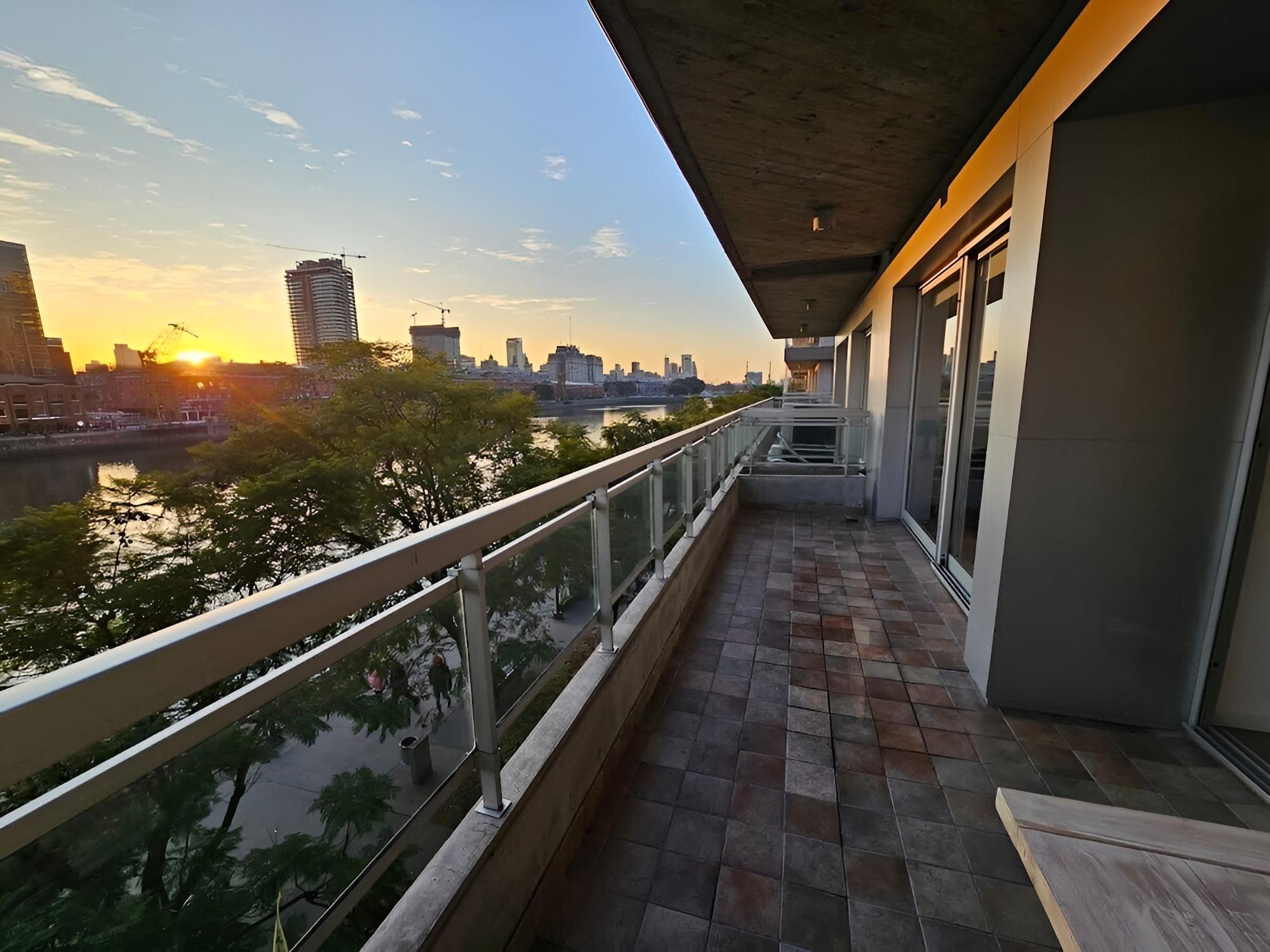 Puerto Madero Vista Al Dique 2 Aambientes Terraza