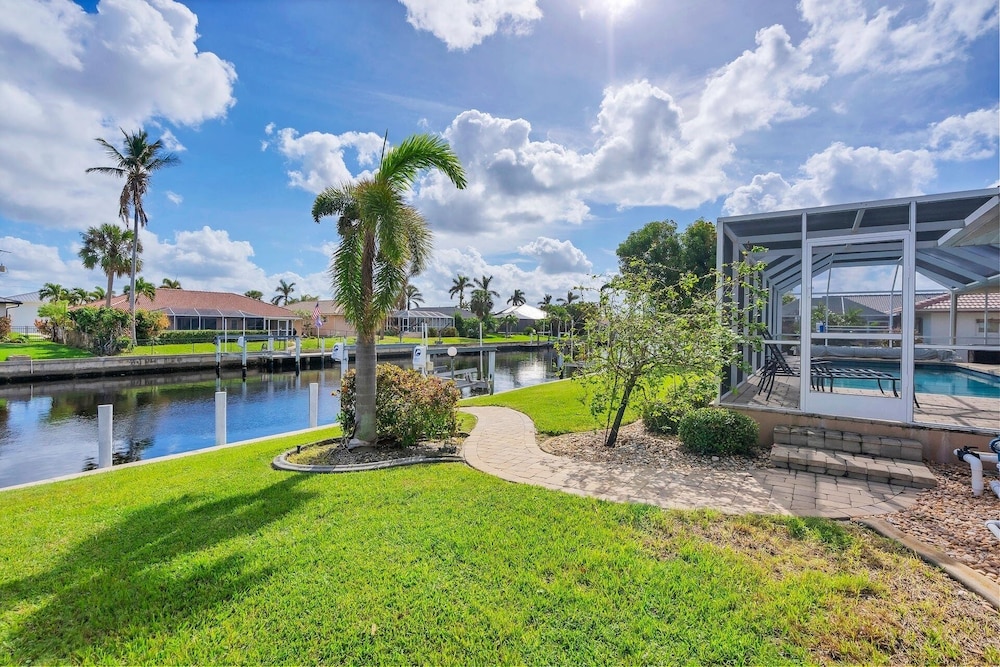 Punta Gorda Isles 3br Private Pool Home On Canal 3 Bedroom Home