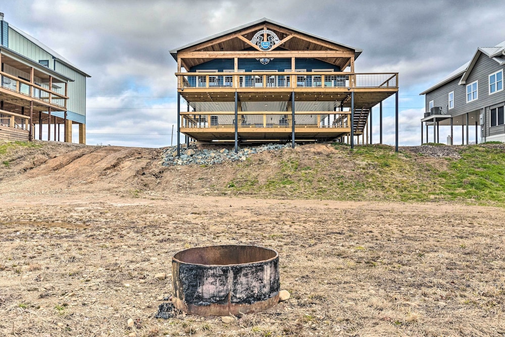 Upscale Riverfront Home w/ Beach & Fire Pit! view 5