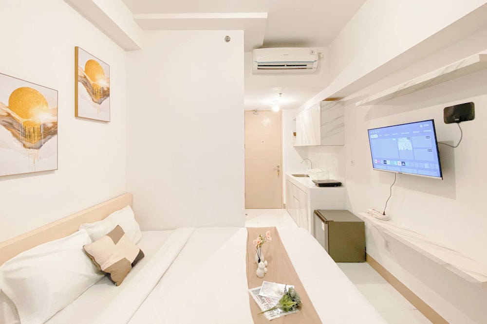 Minimalist And Enjoy Living Studio At Tokyo Riverside Pik 2 Apartment