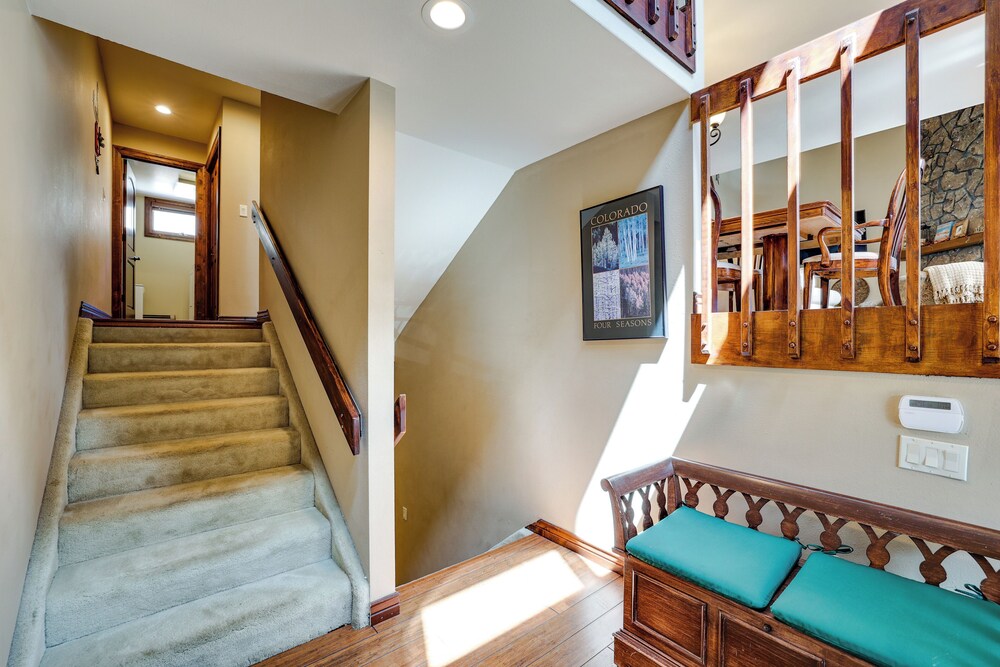 Private Sauna & Mtn Views: Keystone Townhome!