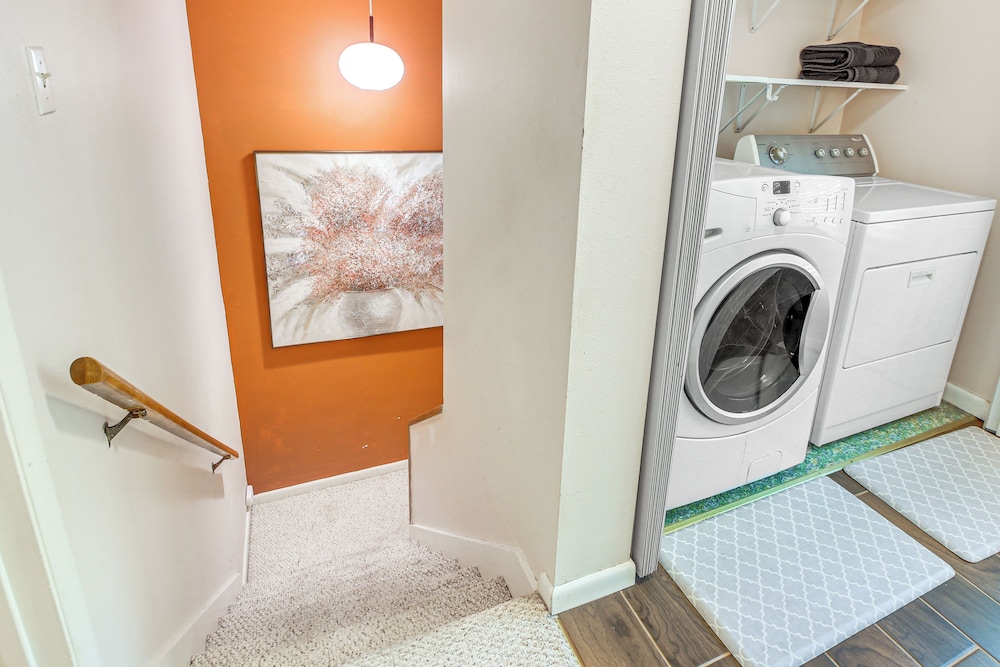 Walk to Lake Desoto: Home w/ Hot Tub Access!