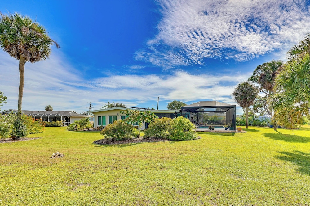 Heated Pool + Spacious Yard: Port Charlotte Escape