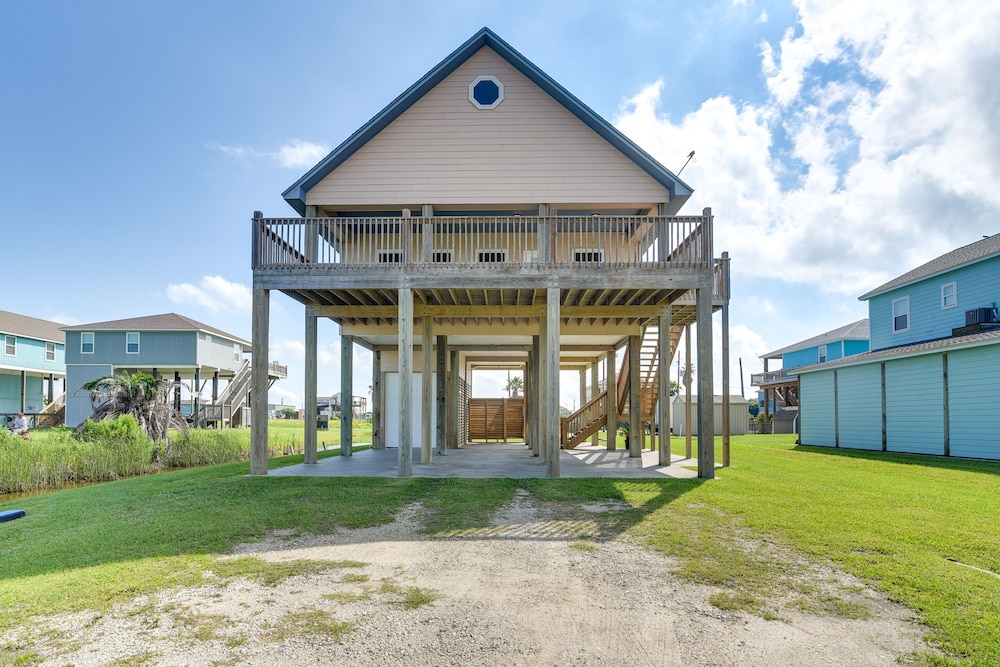 Walk to Crystal Beach: Family Home w/ Deck view 3