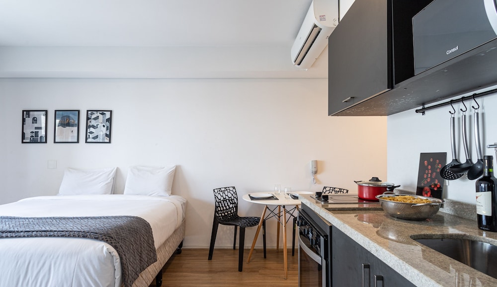 Setin Downtown Genebra by Viva - Apartamentos completos na Bela Vista com piscina