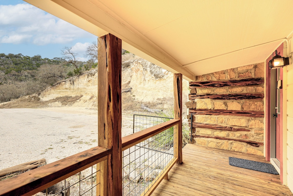 Fire Pit, Views: Peaceful Texas Hill Country Cabin
