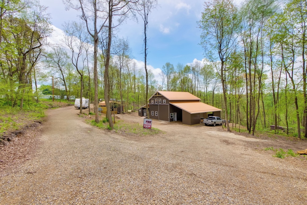 1 Mi to Mohican River: Wooded Retreat w/ Trails!
