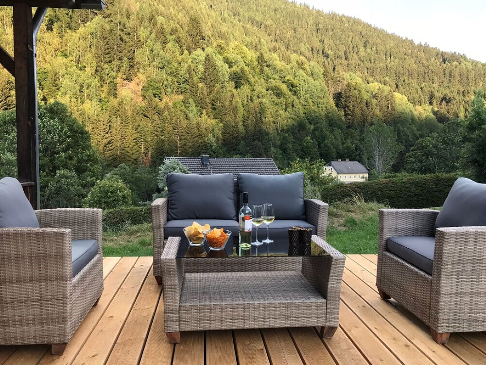 Snug Chalet With Infrared Sauna view 3