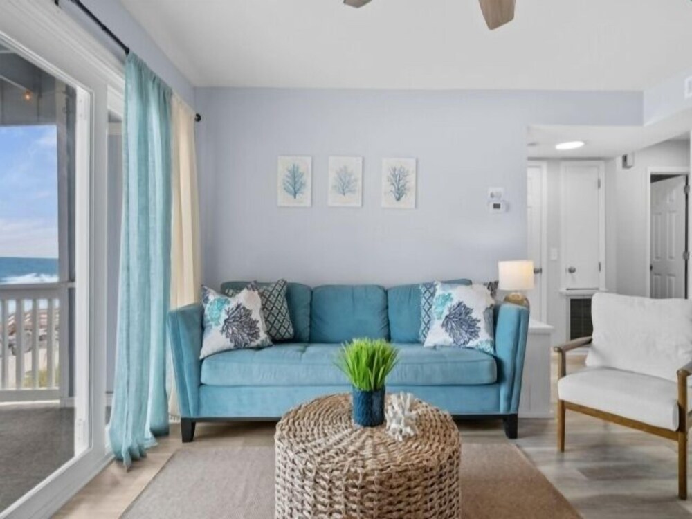 The Sea Willow - Beautiful Ocean Views! 2nd Floor - Oceanfront! 1 Bedroom Condo by RedAwning view 2