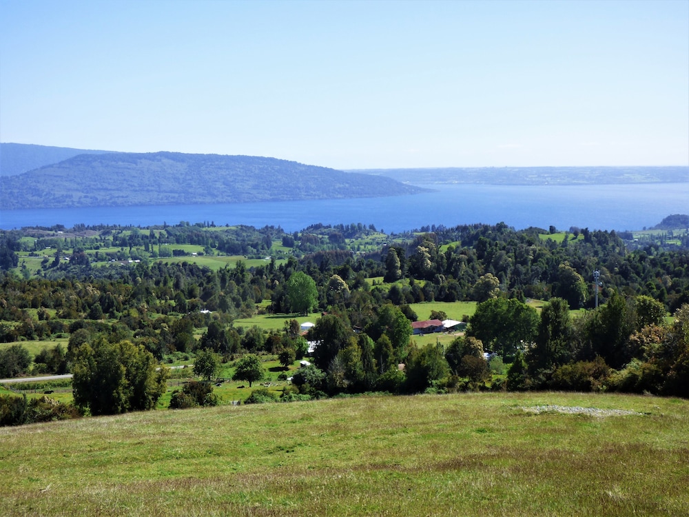 Yurt in Puyehue with Volcano Views