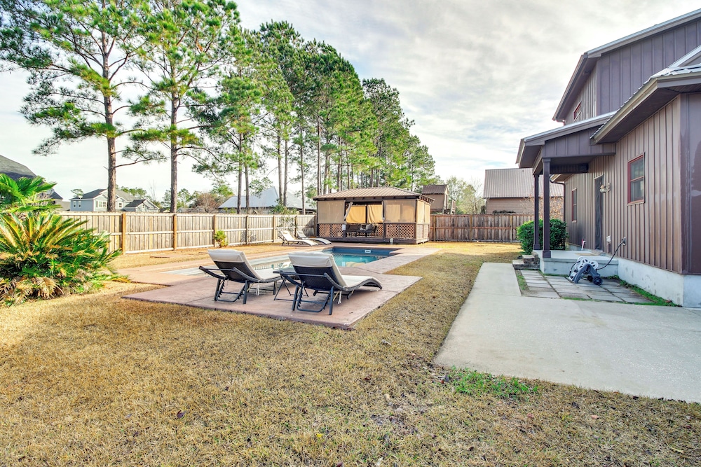 Private Pool & Game Room: Home Near Savannah