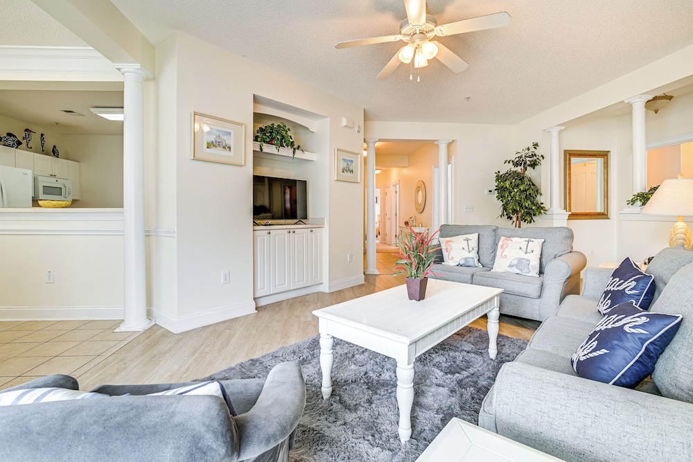 4 Golf Courses On-site: North Myrtle Beach Villa!