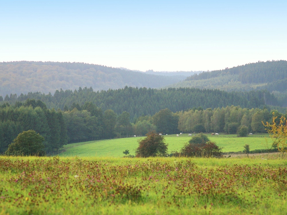 Chalet Just Outside Hampteau Offering Magnificent Views Across the Ourthe Valley
