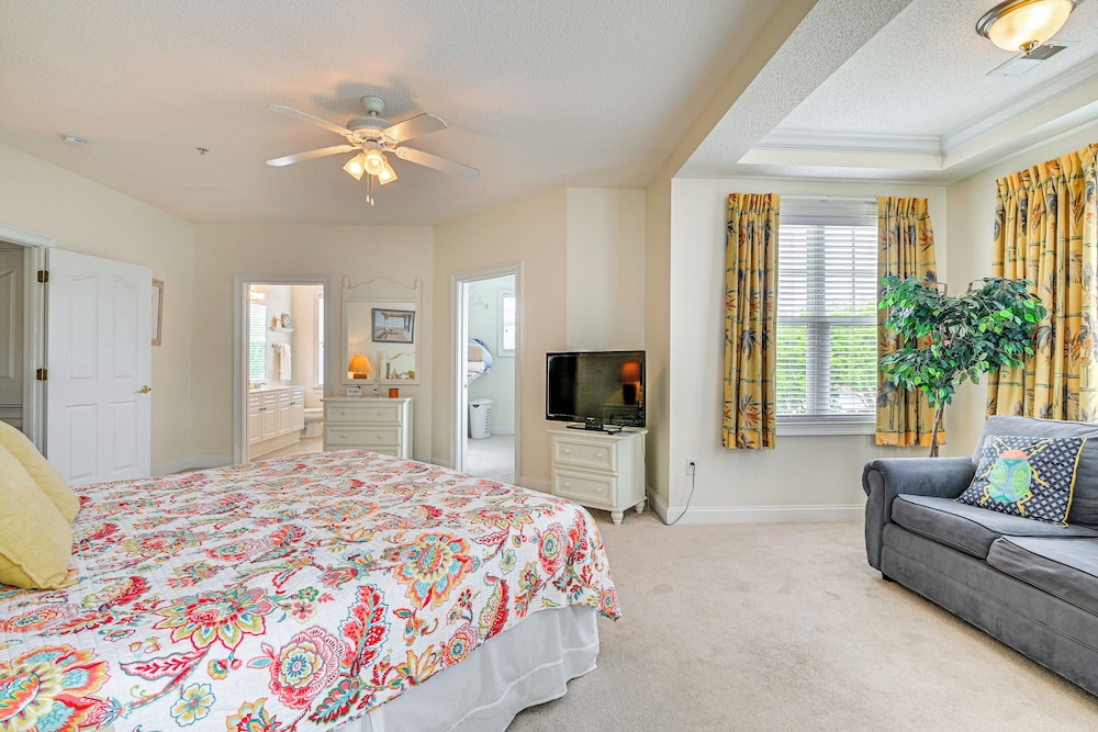 4 Golf Courses On-site: North Myrtle Beach Villa!