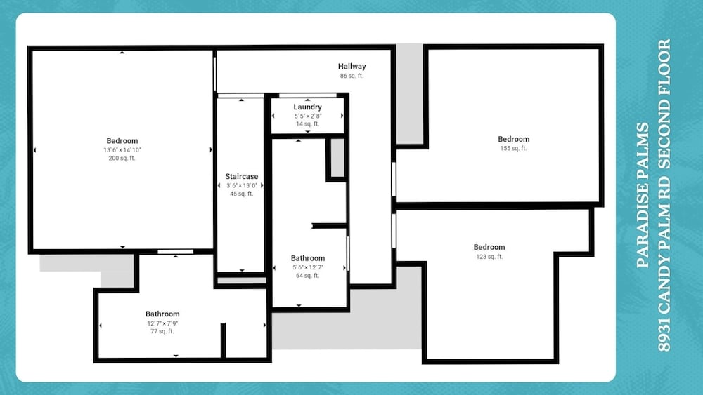 Paradise Palms Resort 4 Bedroom Private Pool Townhome 4 Villa