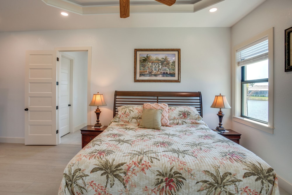 Home w/ Private Pool & Lake Views in Punta Gorda!