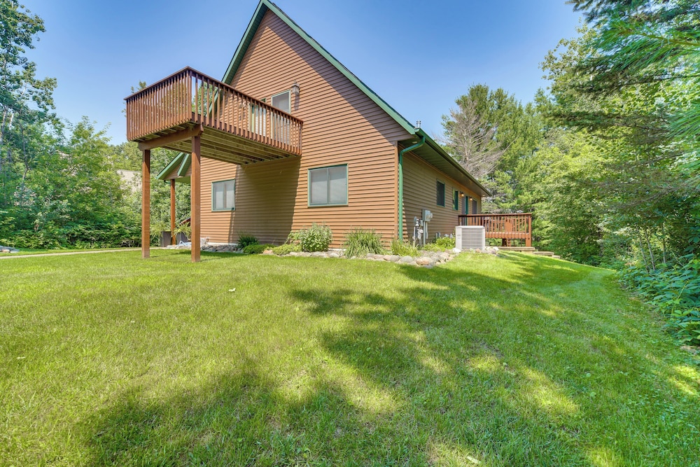 Private Boat Dock: Lake Wapogasset Retreat!