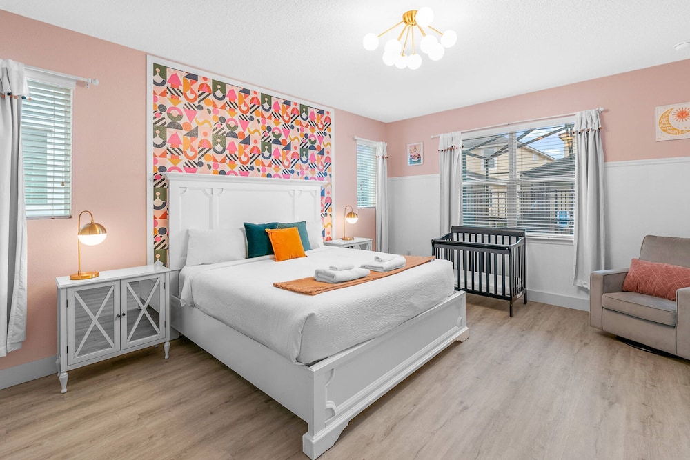 Spacious 7Bd Next to Clubhouse at Solara Resort
