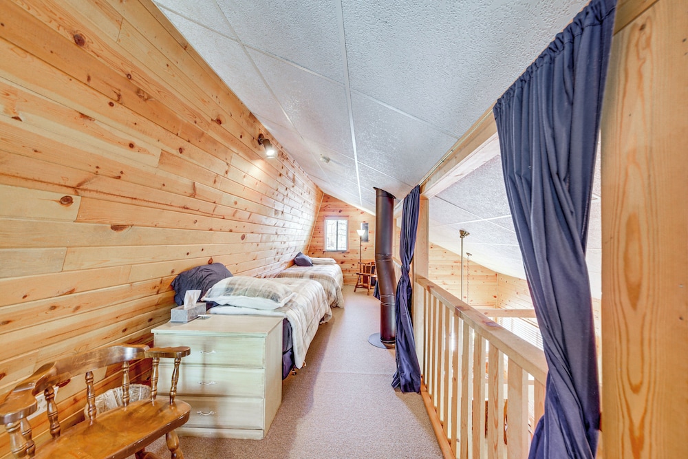 Hike & Atv: Secluded Happy Jack Cabin w/ Deck view 3