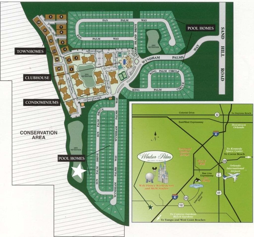 Themed 3-Bedroom Townhome w/Private Pool Near Disney - Windsor Palms 3 Townhouse