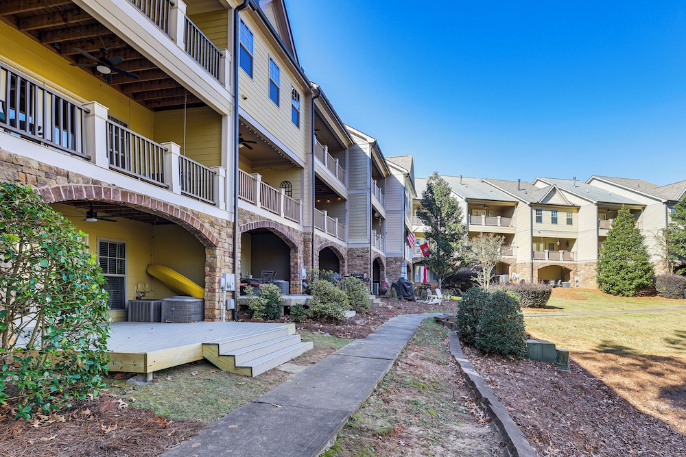 Private Patio, Decks: Waterfront Eatonton Townhome