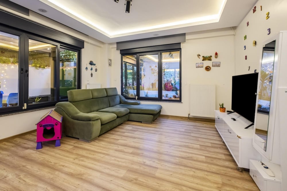 Flat With Rainbow Themed Design in Goztepe