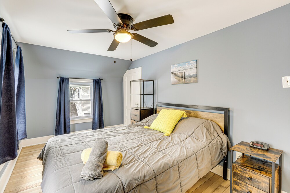 1 Mi to Bradley Beach: Family-friendly Home!