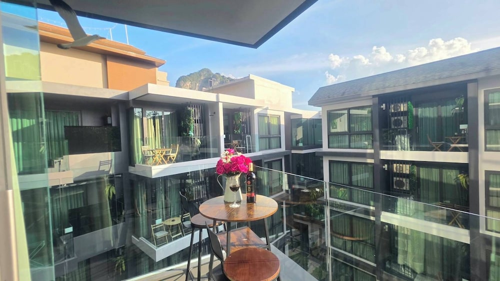 A202 - One Bedroom Partial Seaview Serviced Apartment, Ao Nang Beach