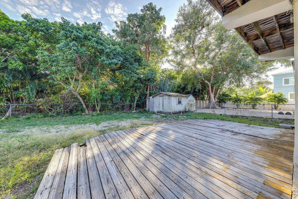 Half Mi to Downtown Key Largo: Studio w/ Yard