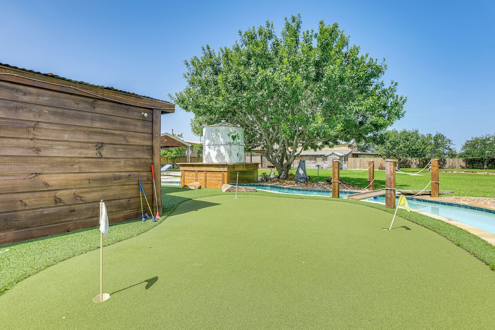 Lazy River Retreat in Cypress w/ Backyard Oasis!