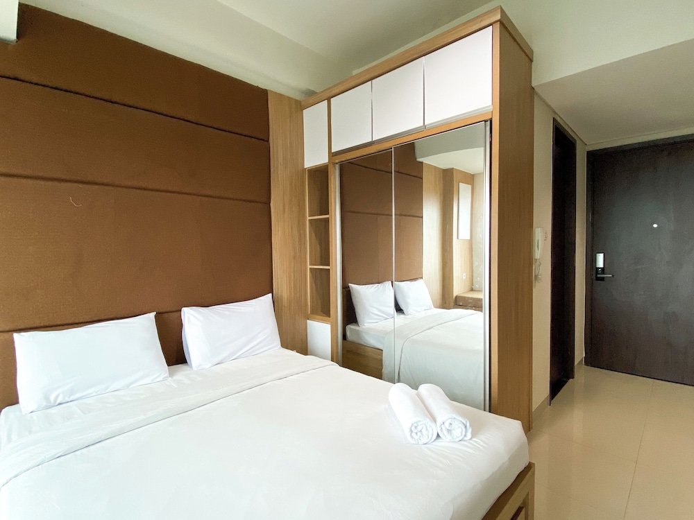 Wooden Style Studio At Lrt City Bekasi Apartment